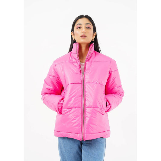 Pink Puffer Jacket
