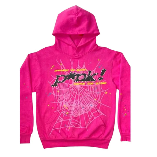 Pink Sp5der Hoodie
