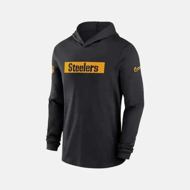 Pittsburgh Steelers Black Sideline Hoodie