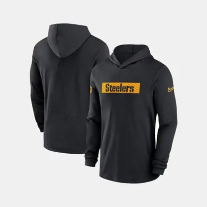 Pittsburgh Steelers Black Sideline Hoodie