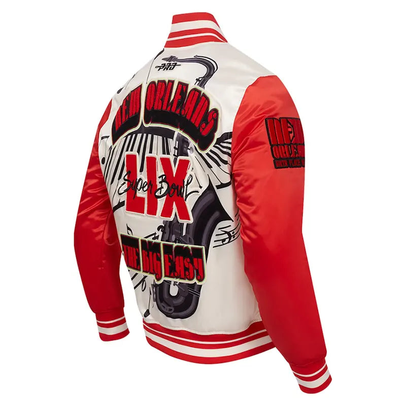 Pro Standard Cream Super Bowl LIX Sublimated Jacket