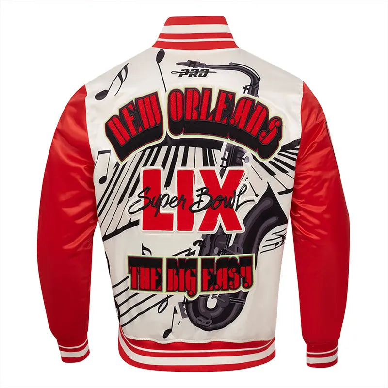 Pro Standard Cream Super Bowl LIX Sublimated Jacket