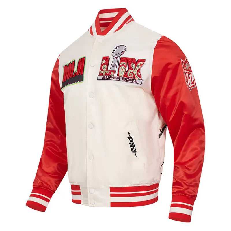 Pro Standard Cream Super Bowl LIX Sublimated Jacket