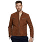 Men’s Real Brown Leather Jacket