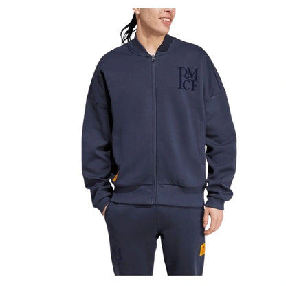 Real Madrid Adidas 24 25 Track Navy Jacket