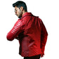 Mens Quilted Black Motorcycle Leather Jacket