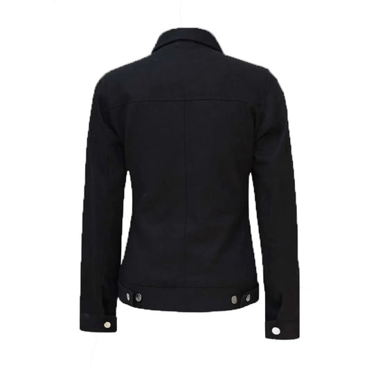 Rip Wheeler Yellowstone Black Jacket For Women