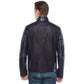 Men’s Real Black Leather Laser Jacket