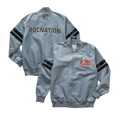 Roc Nation Super Bowl LIX Satin Jacket