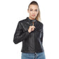 Women’s Real Black Leather Jacket