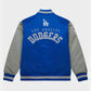 Los Angeles Dodgers Primetime Vintage Satin Full-Snap Jacket