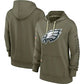 Salute To Service Hoodie Philadelphia Eagles Green Hoodie