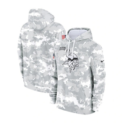 Vikings Salute to Service Hoodie