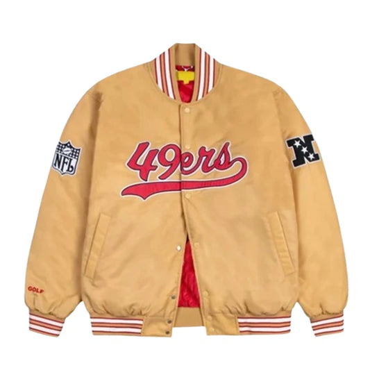 San Francisco 49ers GOLF WANG Bomber Jacket
