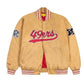 San Francisco 49ers GOLF WANG Satin Bomber Jacket