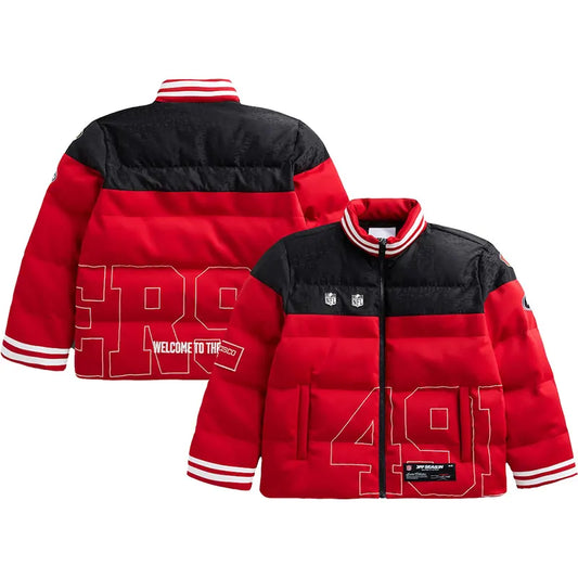 San Francisco 49ers Off Season x NFL Team Puffer Jacket