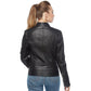 Women’s Real Black Leather Jacket