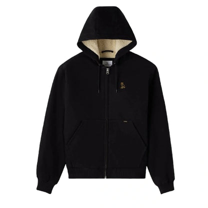 Sherpa Lined Hooded Work Jacket