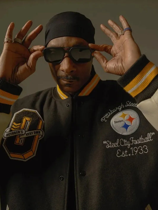 Snoop Dogg Pittsburgh Steelers Ovo Jacket