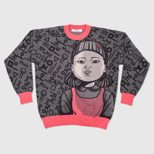 Squid Game 2024 Holiday Knit Sweater