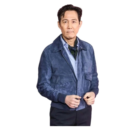 Squid Game S02 Lee Jung Jae Suede Leather Jacket