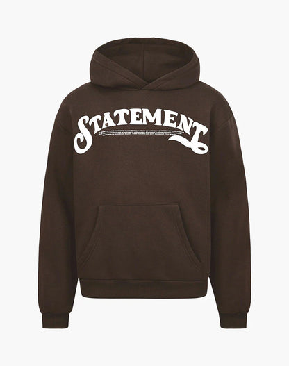 Statement Brown Hoodie