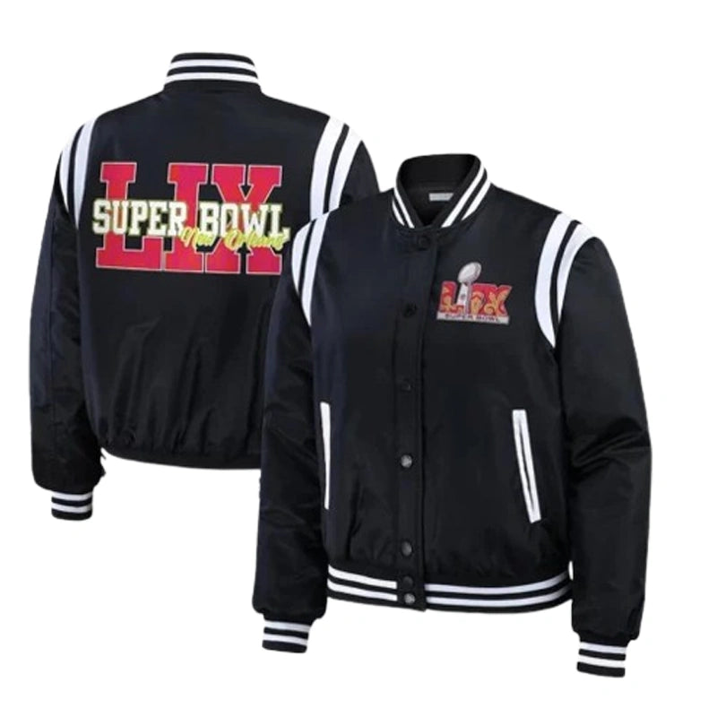 Super Bowl LIX Erin Andrews Varsity Jacket