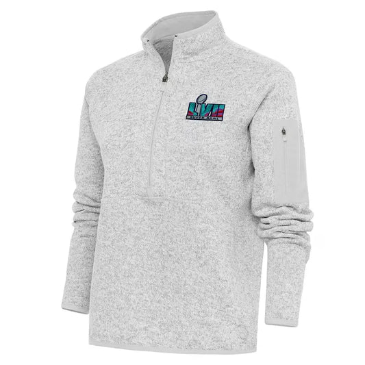 Super Bowl LVII Antigua Fortune Quarter-Zip Jacket