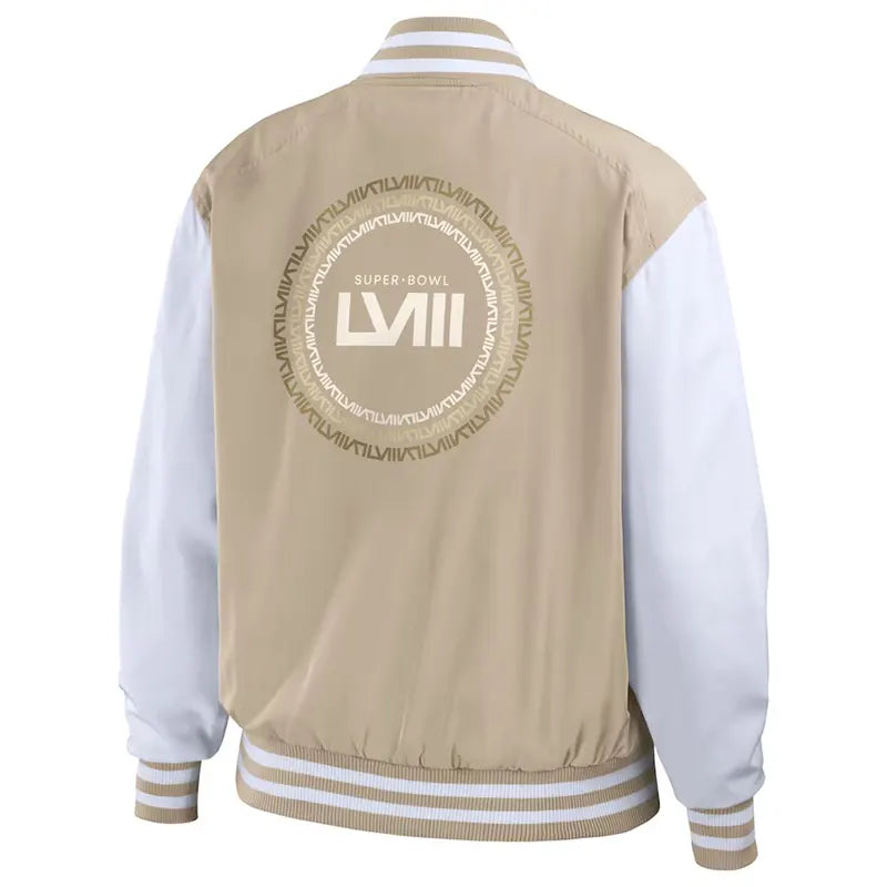 Super Bowl LVIII Tan Tonal Jacket