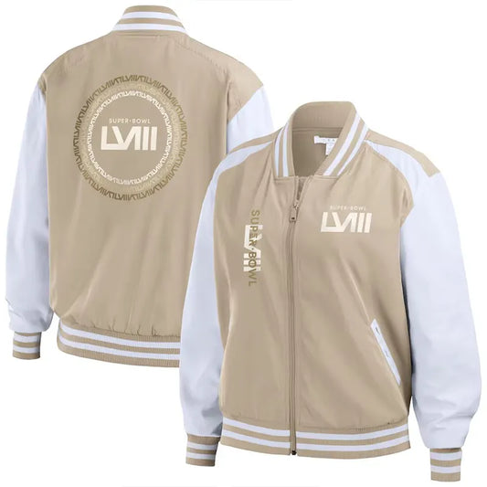 Super Bowl LVIII Tan Tonal Jacket