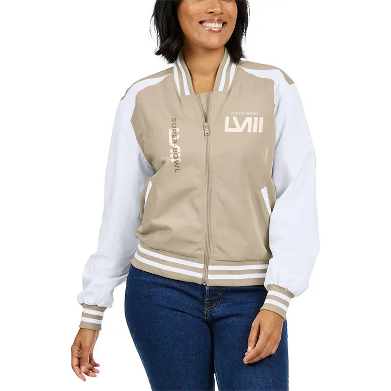 Super Bowl LVIII Tan Tonal Jacket