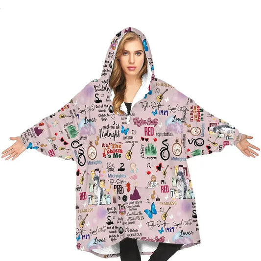 Taylor Swift Blanket Hoodie
