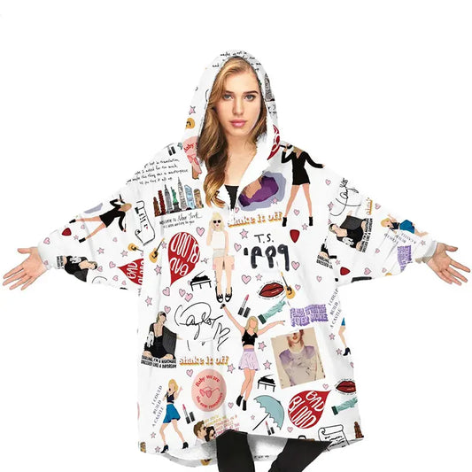 Taylor Swift Blanket Hoodie