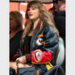 Taylor Swift Chiefs Leather Bomber Jacket