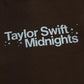 Taylor Swift Midnights Living In A Dream Brown Hoodie