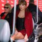Taylor Swift Red Tweed Blazer
