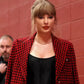 Taylor Swift Red Tweed Blazer