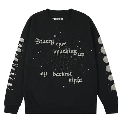Taylor Swift Sparking Up My Darkest Night Crewneck