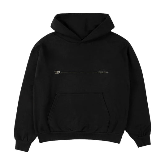 Taylor Swift TTPD Black Hoodie