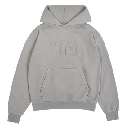 Taylor Swift TTPD Gray Embossed Hoodie