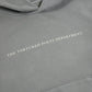 Taylor Swift TTPD Gray Hoodie