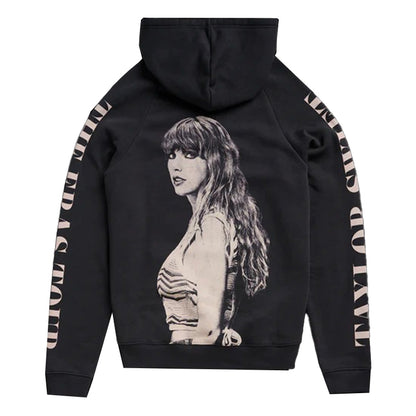 Taylor Swift The Eras Tour Black Hoodie
