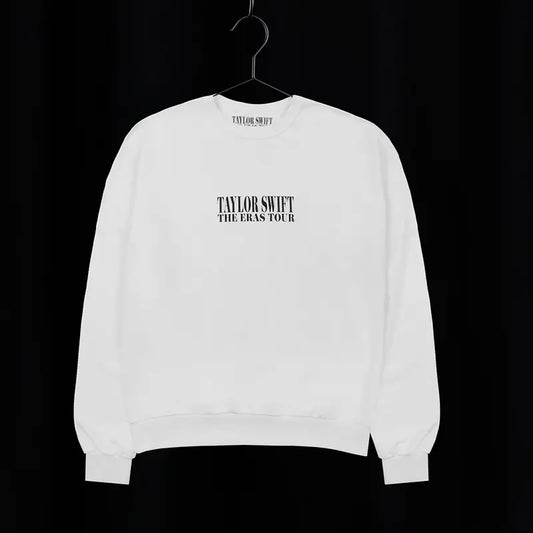 Taylor Swift The Eras Tour White Crewneck
