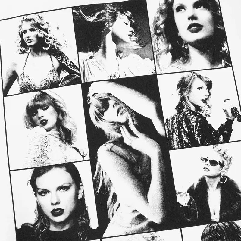 Taylor Swift The Eras Tour White Crewneck