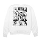 Taylor Swift The Eras Tour White Crewneck