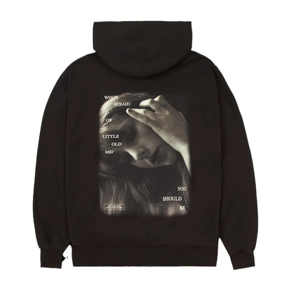 Taylor Swifts Who's Afraid Of Little Old Me? Dark Brown Hoodie