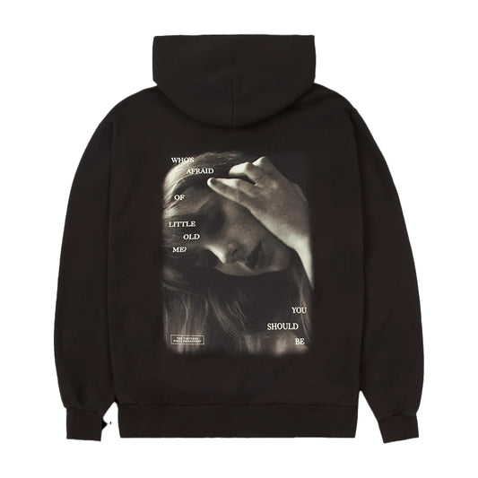 Taylor Swifts Who's Afraid Of Little Old Me? Dark Brown Hoodie
