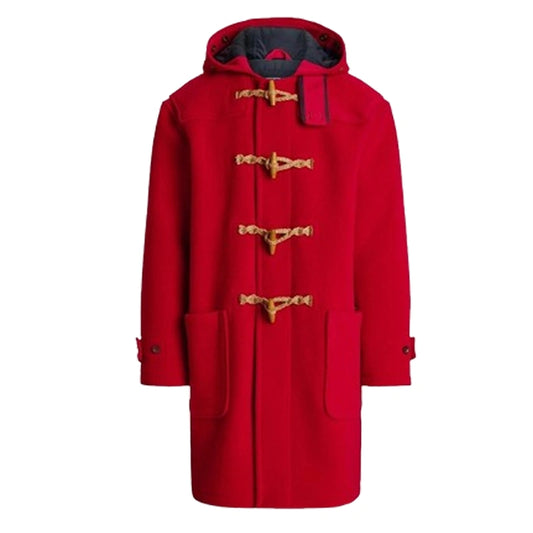 The Man with the Bag Arnold Schwarzenegger Red Coat