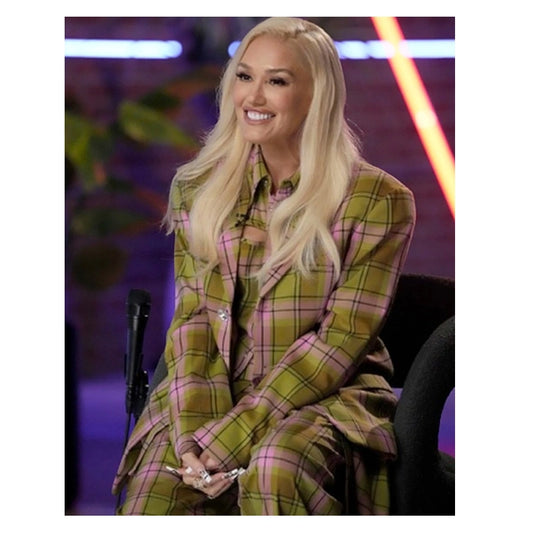The Voice S26 Gwen Stefani Plaid Suit