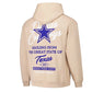 The Wild Collective Cream Dallas Cowboys Pullover Hoodie
